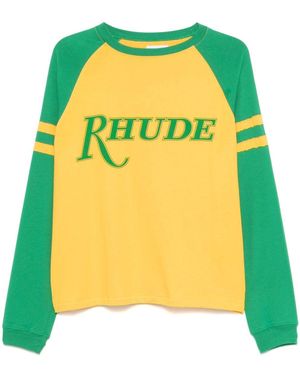 Rhude San Paulo T-Shirt - Yellow