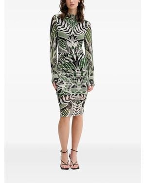 sachin and babi light blue dress Farm Rio Fruit Garden Maxi Dress S Long Blouson Sleeve Floral Black Rainbow  New main image 0