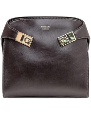 Ferragamo Hug ベルトバッグ S - グレー