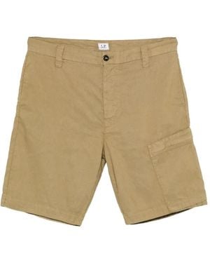 C.P. Company Cargo Shorts - White