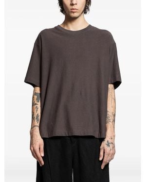 Ziggy Chen Back-Print T-Shirt - Grey