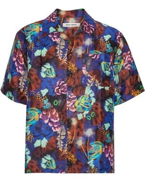 Henrik Vibskov Artist Printed Shirt - Blue