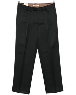 Briglia 1949 Pleated straight-leg trousers - Schwarz