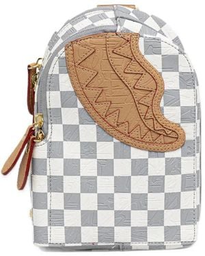 Sprayground Embossed Cream Backpack - White