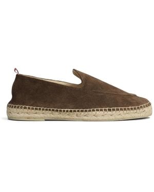 MC2 Saint Barth Armand Suede Espadrilles - Brown