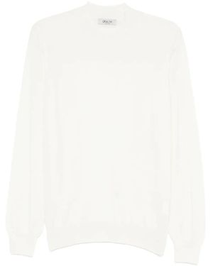GIUUNO Fine-Knit Jumper - White