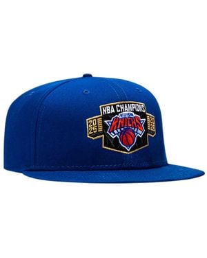 KTZ 9Fifty New York Knicks Snapback Cap - Blue