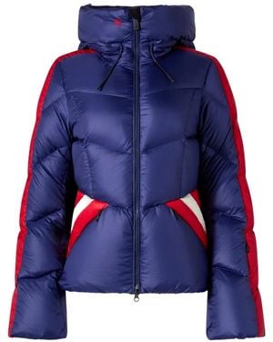 Perfect Moment Duvet Gewatteerd Ski-Jack - Blauw