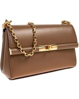 Dolce & Gabbana Borsa Tote Marlene City Mini - Marrone