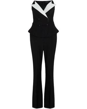 Karl Lagerfeld Karl Studio Tailored Jumpsuit - Black