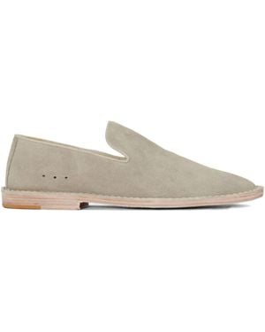 Osklen Moc Suède Slip-On Mocassins - Wit