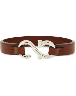 Ferragamo Gancini Bracelet - Brown