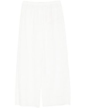 Faithfull the Brand Mora Broderie-Anglaise Trousers - White