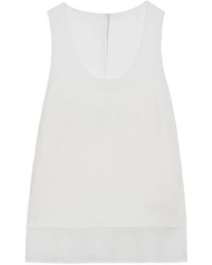 Ted Baker Tilama Racer-Back Tank Top - White
