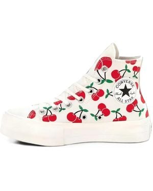 Converse Chuck Taylor All Star Lift Platform Sneakers - White