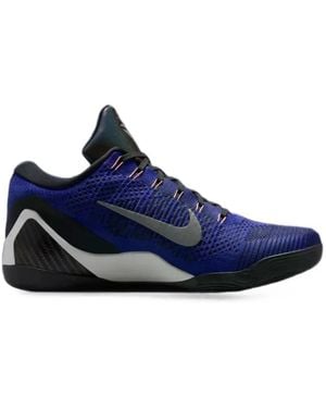 Nike Kobe 9 Elite Low Protro Lace-Up Sneakers - Blue