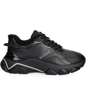 Guess Micola Chunky Sneakers - Black