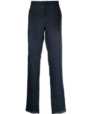 Billionaire Linen Tailored Pants - Blue
