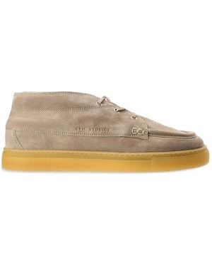 COPENHAGEN Almond-Toe Desert Boots - Multicolour
