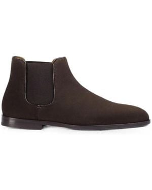 Doucal's Suede Ankle Boots - Brown
