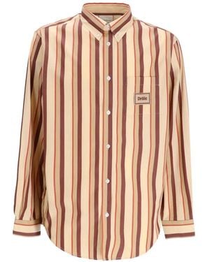 Drole de Monsieur La Chemise Drôle Rayée Striped Shirt - Pink