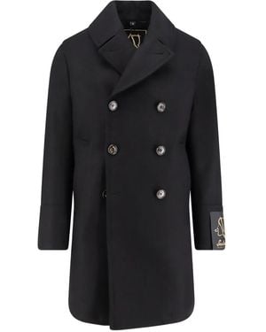 Sealup Manteau À Boutonnière Croisée - Black