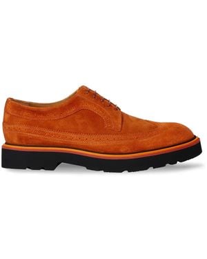 Paul Smith Count Suede Brogues - Orange