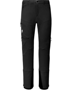 Pascal Millet Logo-Detail Side-Pocket Trousers - Black