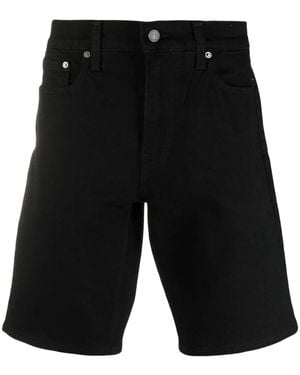Levi's Straight-Leg Denim Shorts - Black