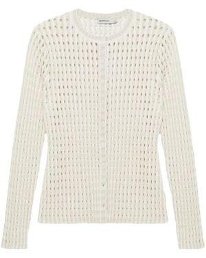 Jonathan Simkhai Gracen Knitted Cardigan - White