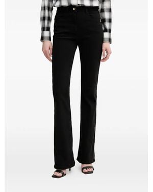 Patrizia Pepe Flared Jeans - Black