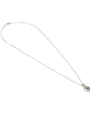 Twojeys Heart-Pendant Necklace - White