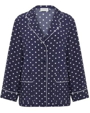 P.A.R.O.S.H. Polka-Dot Shirt - Blue