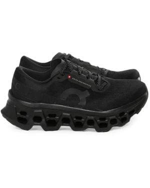 On Shoes Cloudmster 3 Mesh Sneakers - Black