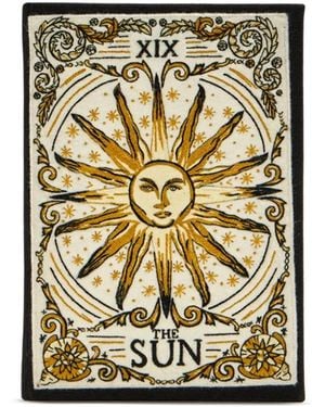 Olympia Le-Tan Sun-Embellishment Clutch Bag - White