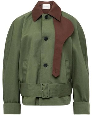 JW Anderson Rounded Jacket - Green