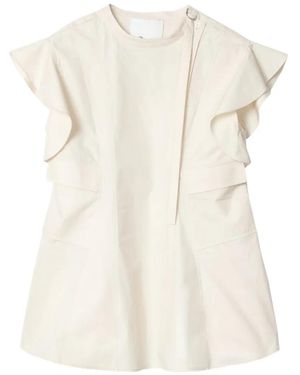 3.1 Phillip Lim Ruffled Blouse - White