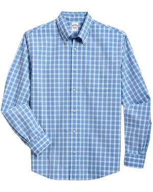 Brooks Brothers Chemise À Carreaux - Blue