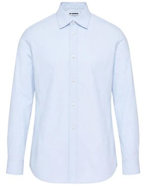 Jil Sander Long-Sleeve Shirt - Blue