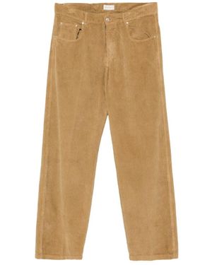 Second/Layer Pantalon Big Papi En Velours Côtelé - White