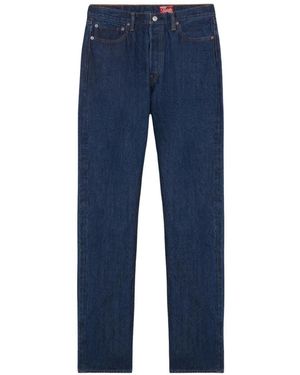 Fortela Johnny High-Waist Jeans - Blue