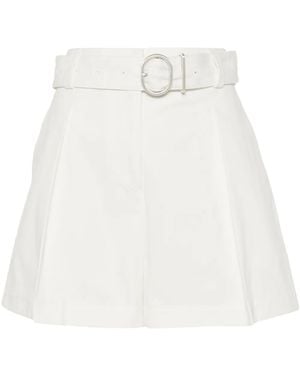 Jil Sander Cotton Shorts - White