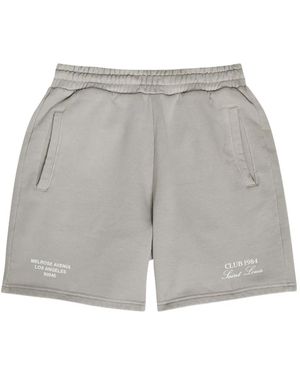 Club 1984 Short Melrose À Lien De Resserrage - Grey
