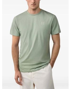 Hackett Camiseta Heritage Con Logo H - Verde