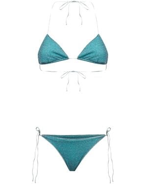 Oséree Lumière Triangle Bikini - Blue