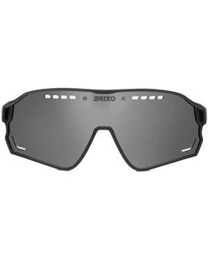 Briko Geometric-Frame Sunglasses - Gray