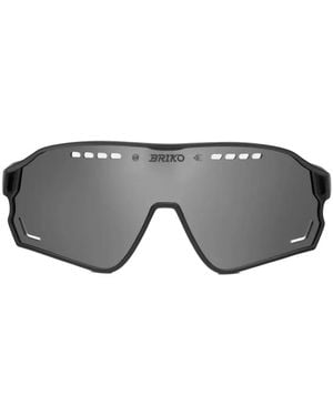 Briko Lunettes De Soleil À Monture Géométrique - Gris