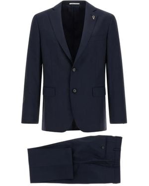 Pal Zileri Vicenza Single-Breasted Suit - Blue