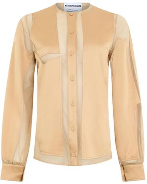 Moschino Long-Sleeve Shirt - Natural