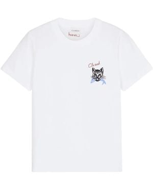 Closed Graphic-Print T-Shirt - White